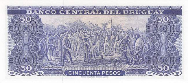Uruguay 50 Pesos p46a-4 1967